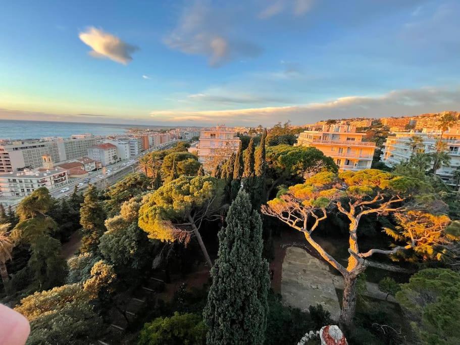 Les Grands Cedres Appartement 2 Pieces Vue Mer นีซ ภายนอก รูปภาพ
