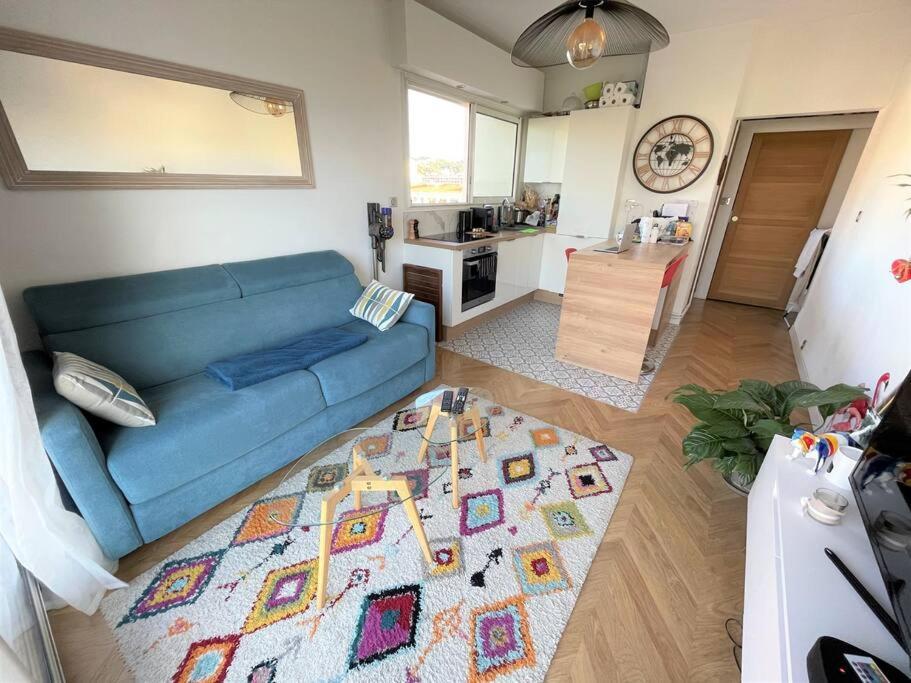Les Grands Cedres Appartement 2 Pieces Vue Mer นีซ ภายนอก รูปภาพ