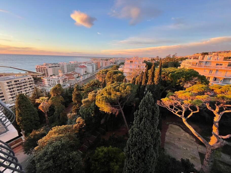Les Grands Cedres Appartement 2 Pieces Vue Mer นีซ ภายนอก รูปภาพ