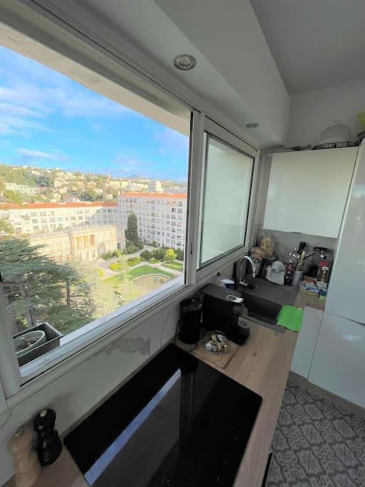 Les Grands Cedres Appartement 2 Pieces Vue Mer นีซ ภายนอก รูปภาพ
