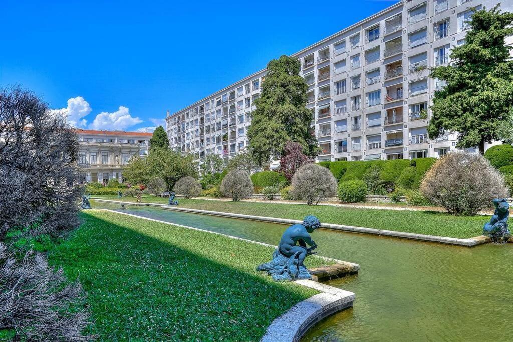 Les Grands Cedres Appartement 2 Pieces Vue Mer นีซ ภายนอก รูปภาพ